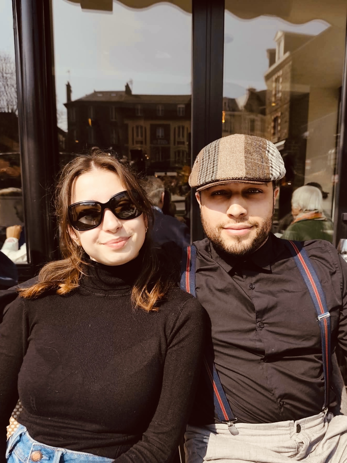 Morgan et sa compagne, associés dans la vie comme en affaires